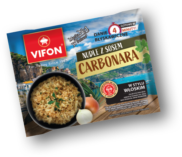 VIFON Nudle z sosem carbonara